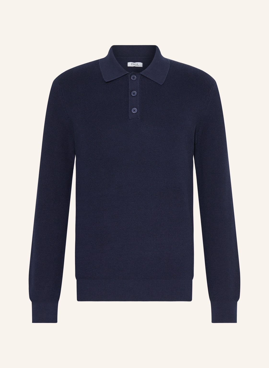 Paul Strick-Poloshirt blau von PAUL