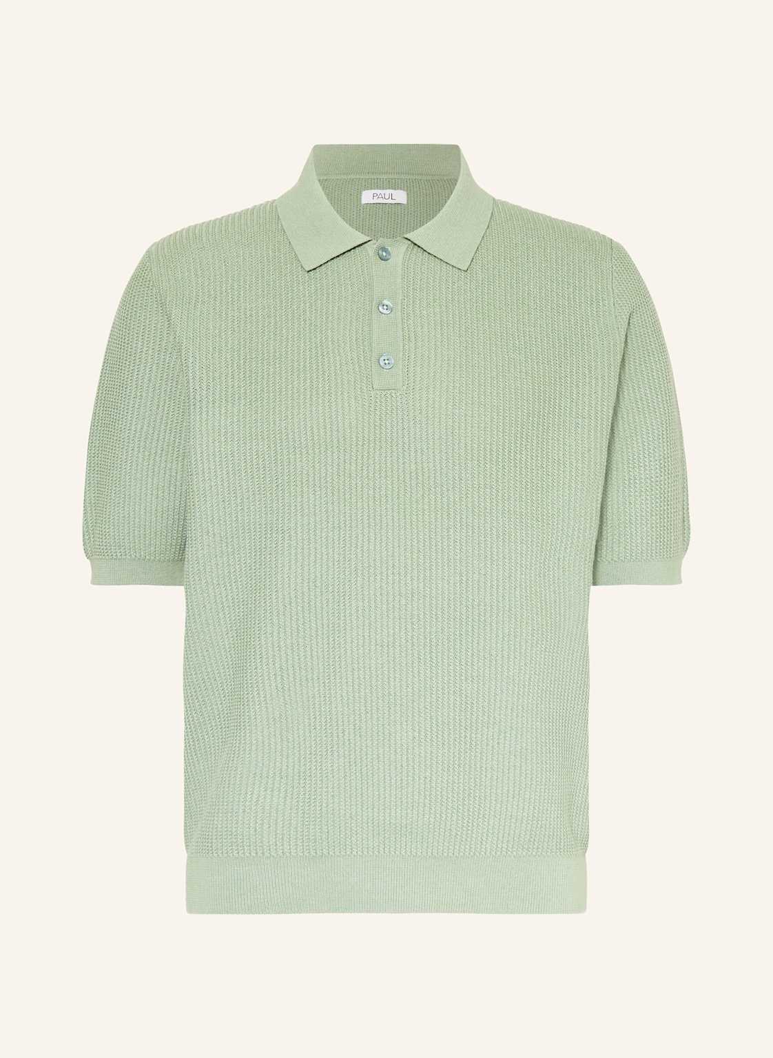 Paul Strick-Poloshirt gruen Paul Strick-Poloshirt gruen von PAUL