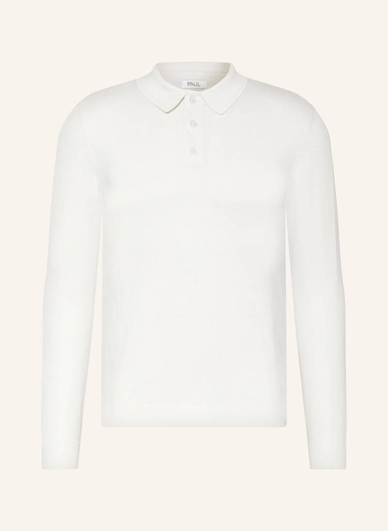 Paul Strick-Poloshirt weiss Paul Strick-Poloshirt weiss von PAUL