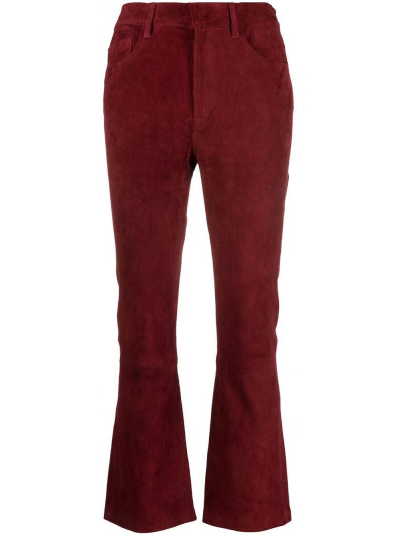 PAULA flared suede trousers von PAULA