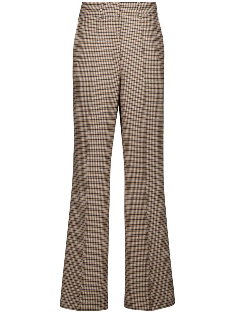 PAULA houndstooth-pattern trousers - Neutrals von PAULA