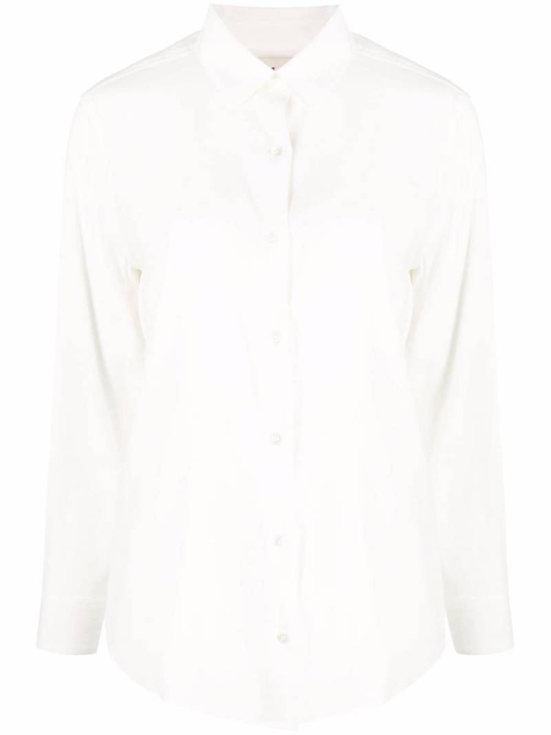 PAULA long-sleeve silk shirt - Neutrals von PAULA