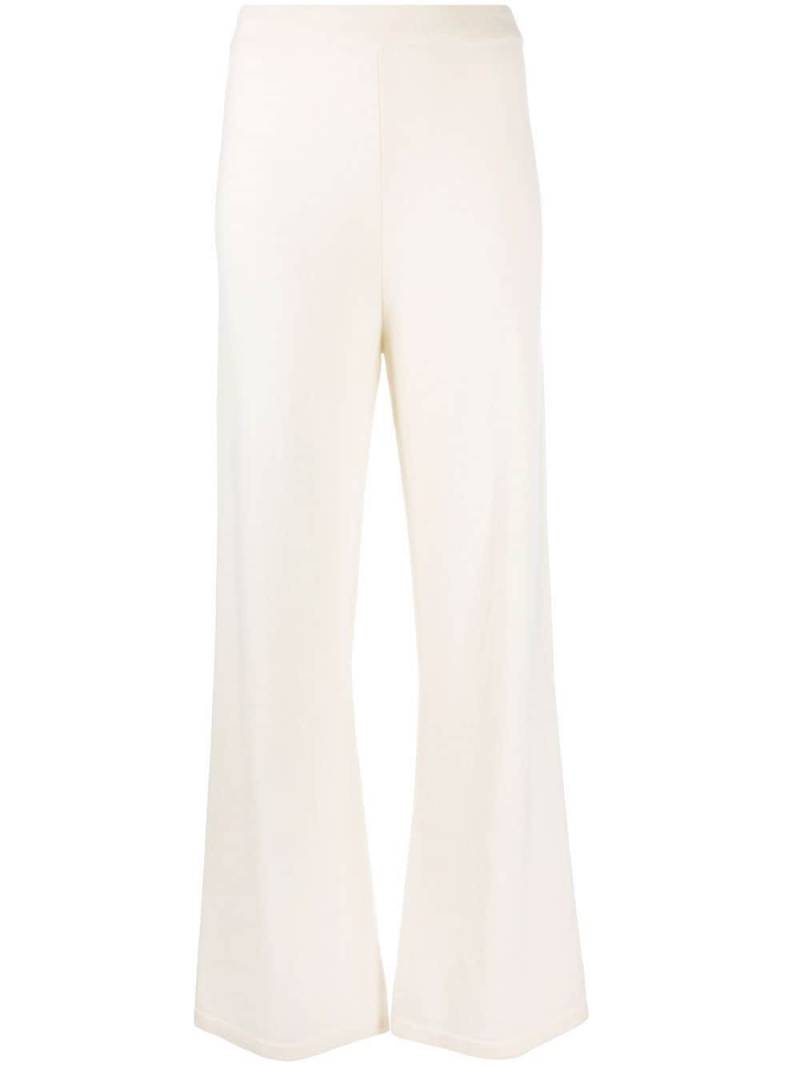 PAULA ribbed cashmere trousers - Neutrals von PAULA