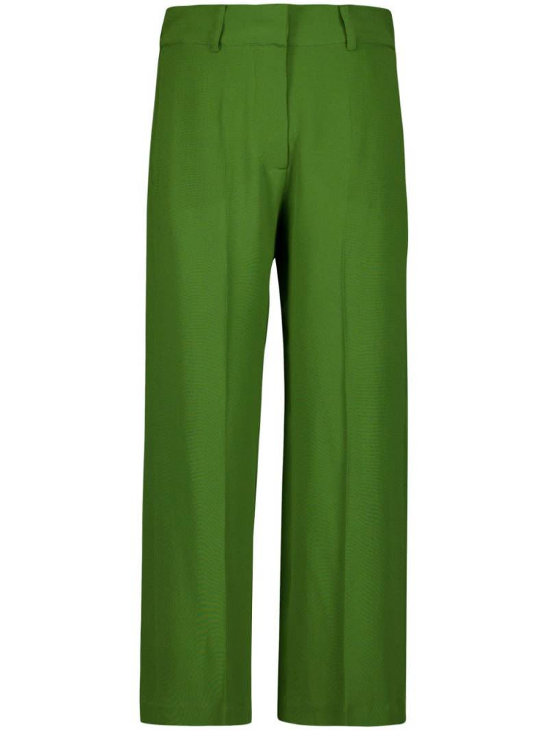 PAULA silk crepe trousers - Green von PAULA