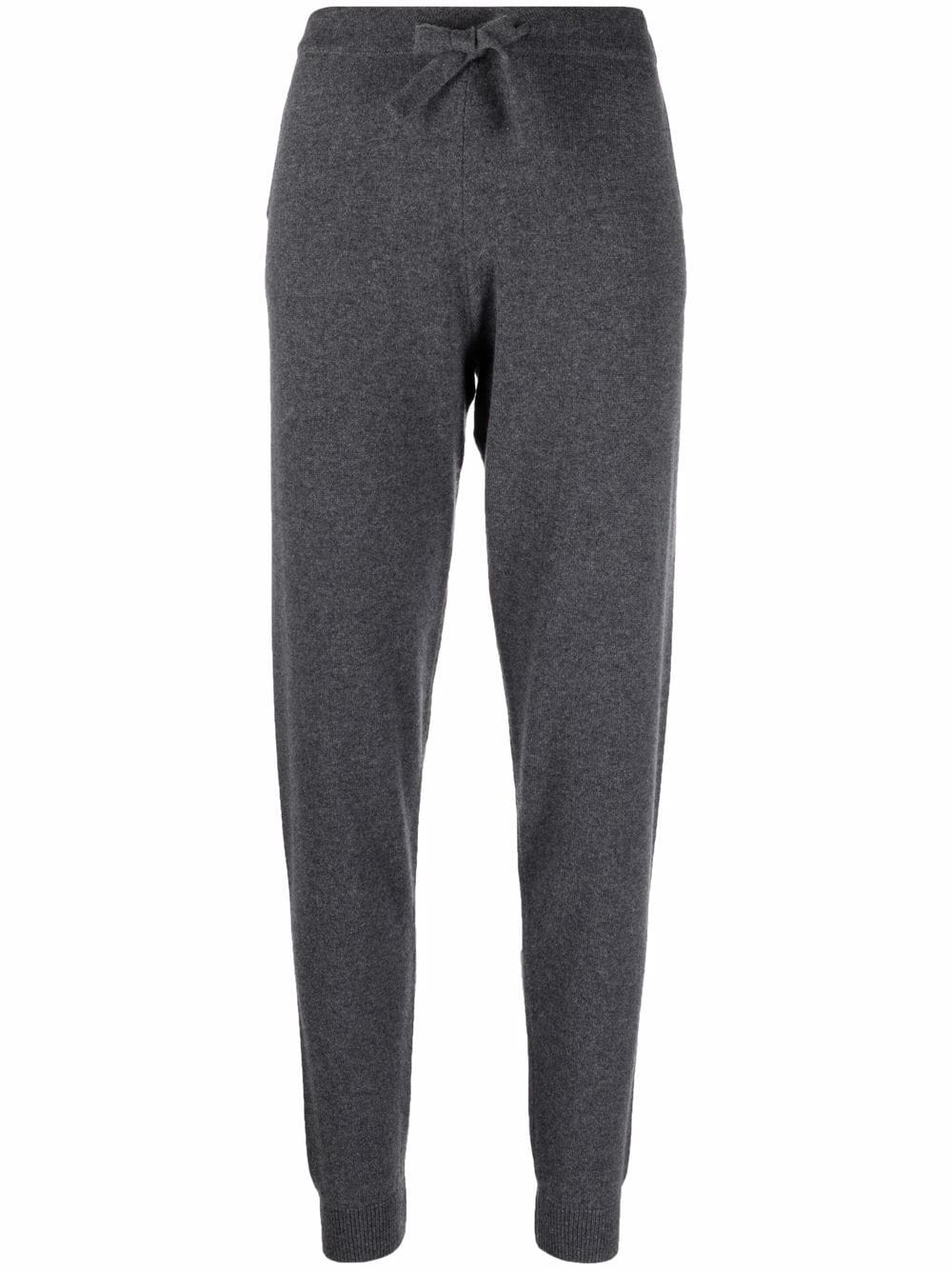 PAULA tapered-leg cashmere trousers - Grey von PAULA