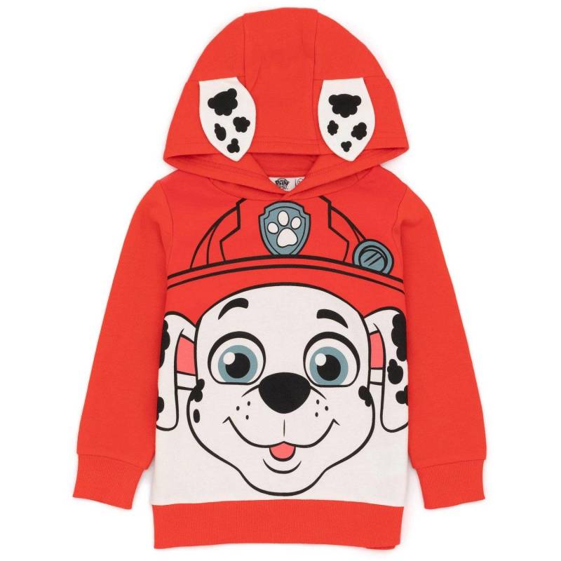 Kapuzenpullover Mädchen Rot Bunt 116 von PAW PATROL