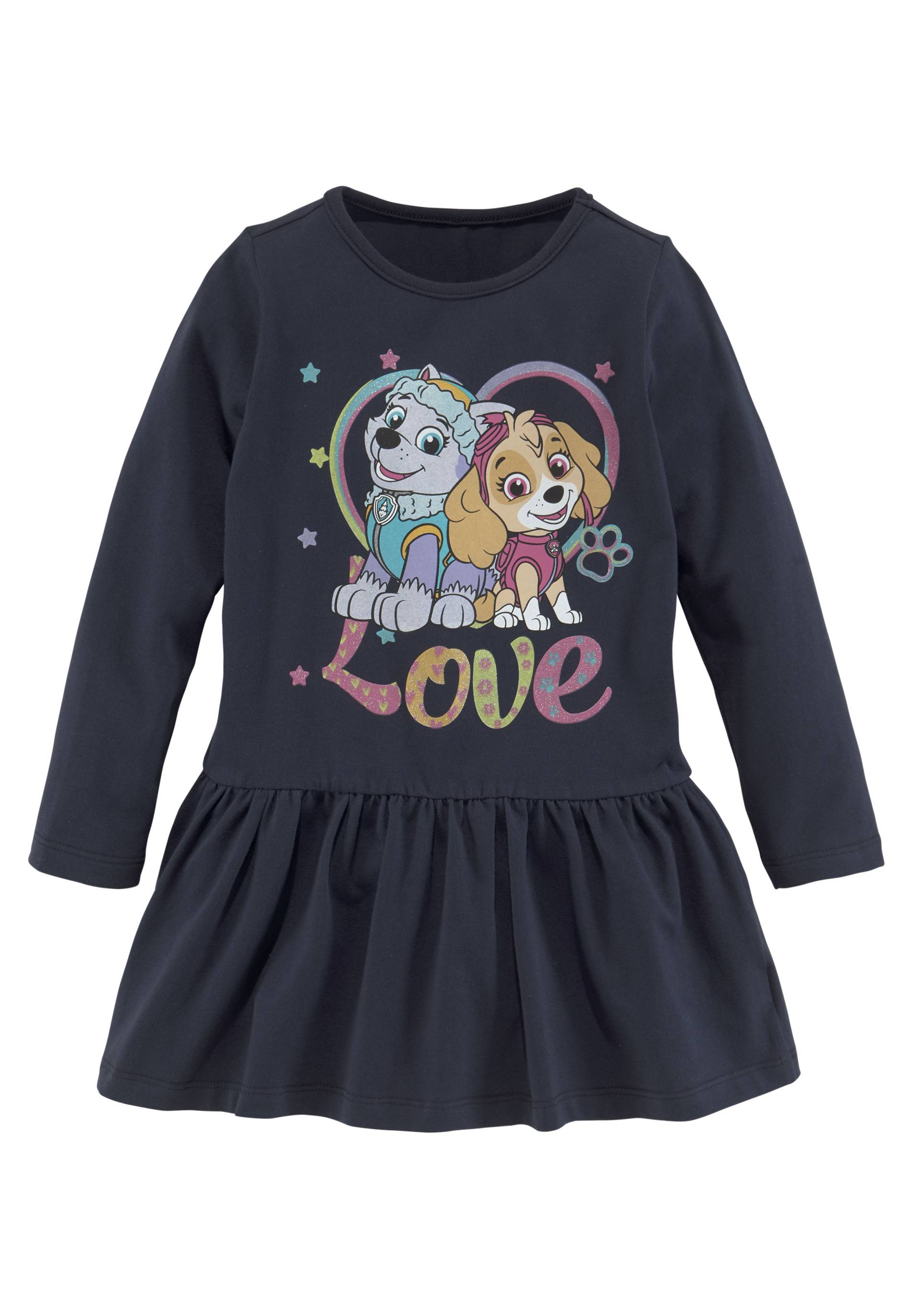 PAW PATROL Jerseykleid, Druck mit EVEREST und SKYE von PAW PATROL