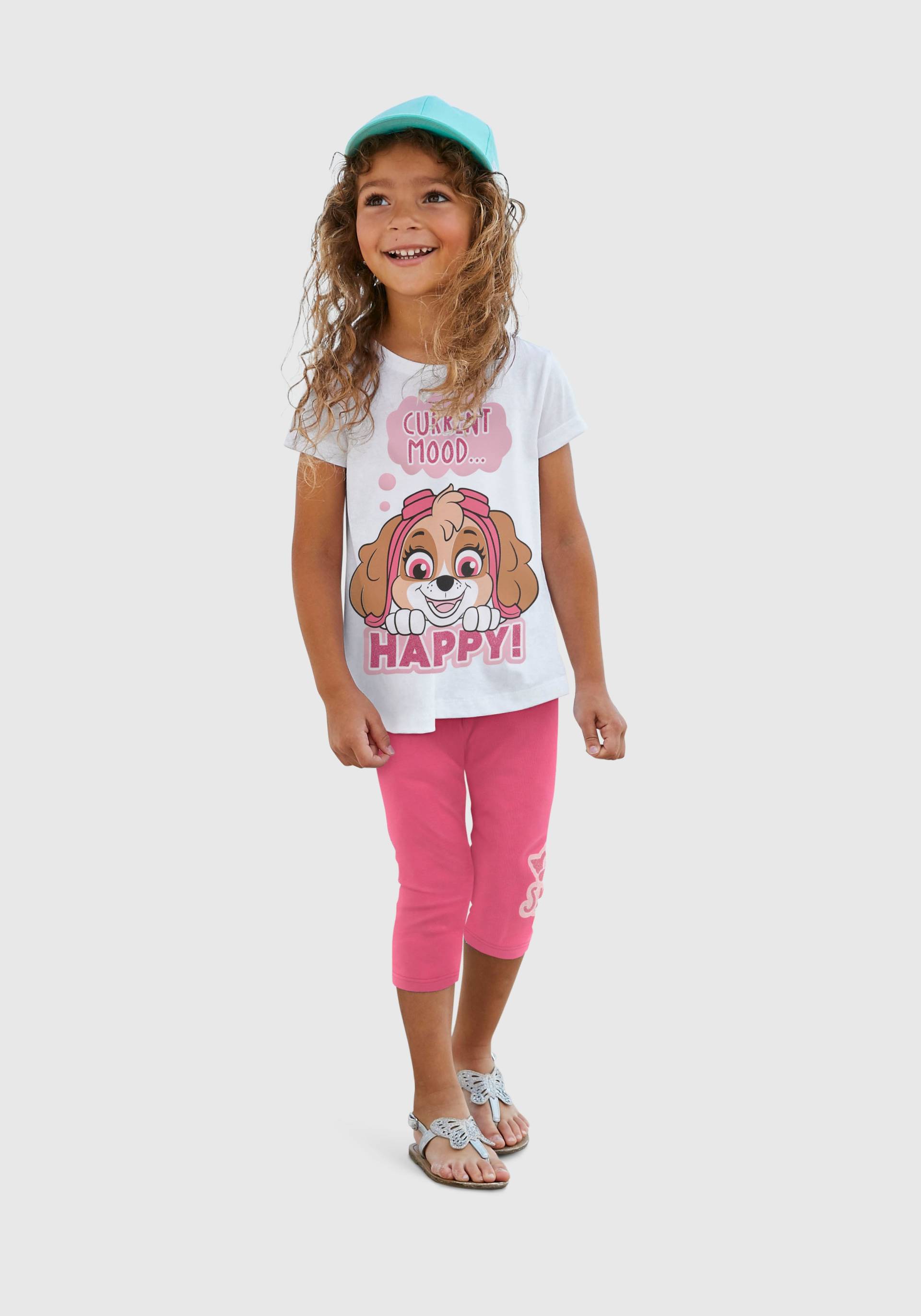 PAW PATROL Shirt & Leggings, mit Glitzerdruck von PAW PATROL