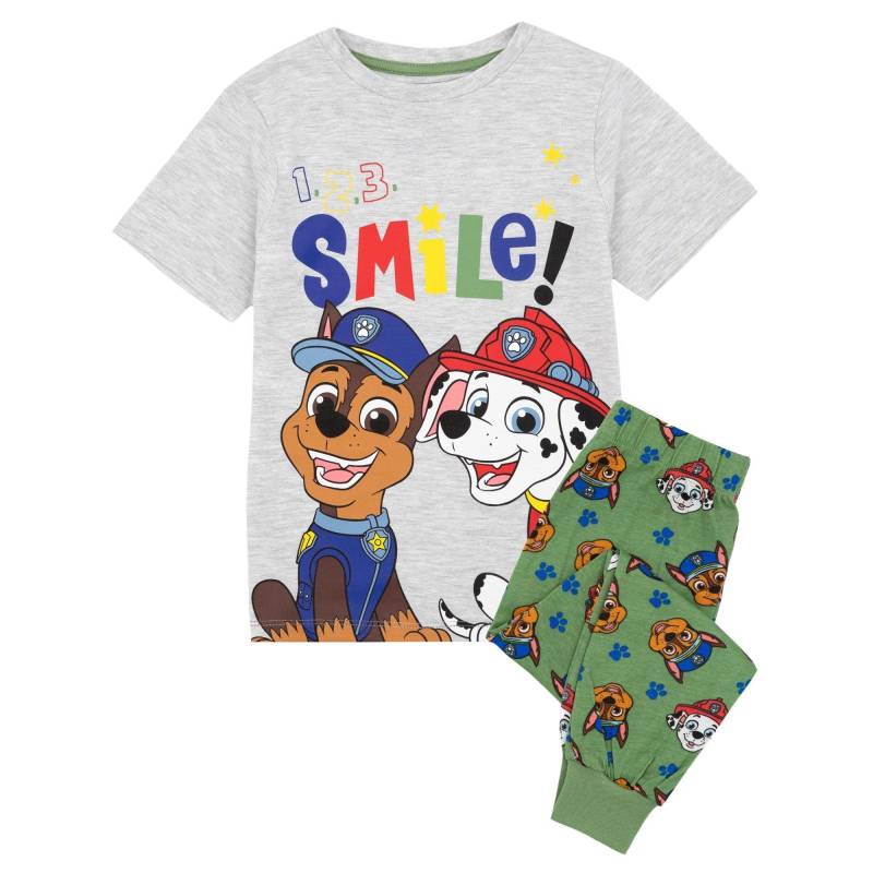 Smile Schlafanzug Unisex Grün 104 von PAW PATROL