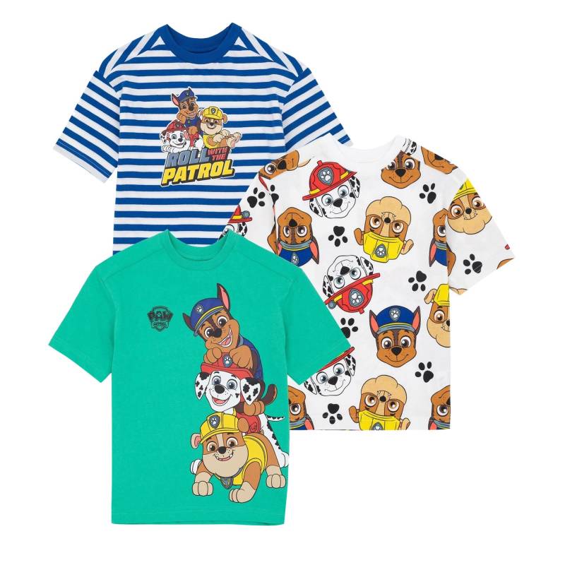 Tshirt (3erpack) Jungen Multicolor 122 von PAW PATROL