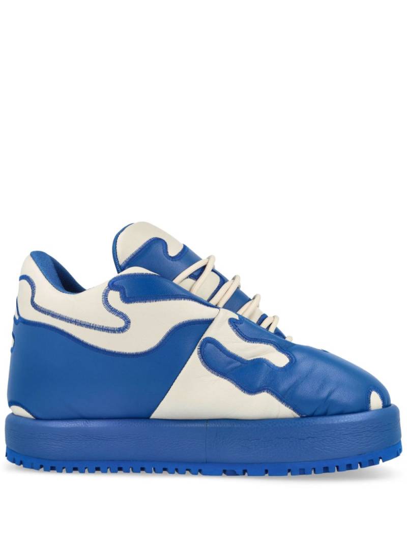 PDF Nuvola Mercury Pelle leather sneakers - Blue von PDF