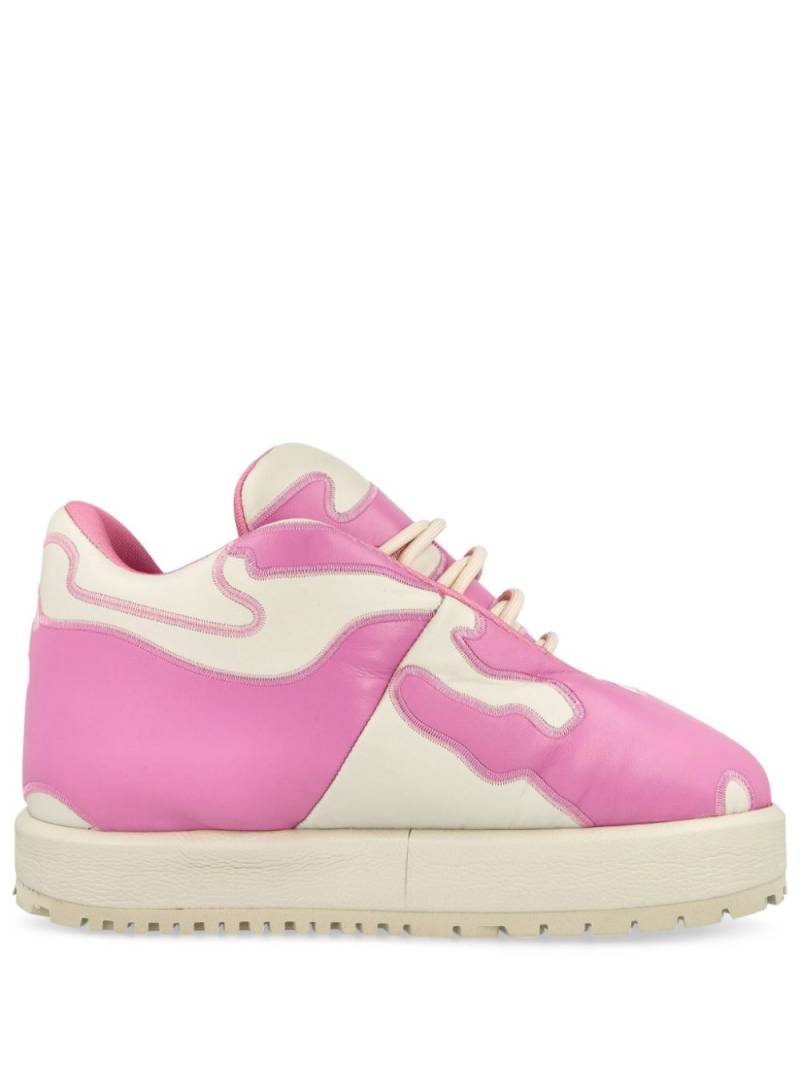 PDF Nuvola Mercury Pelle leather sneakers - Pink von PDF