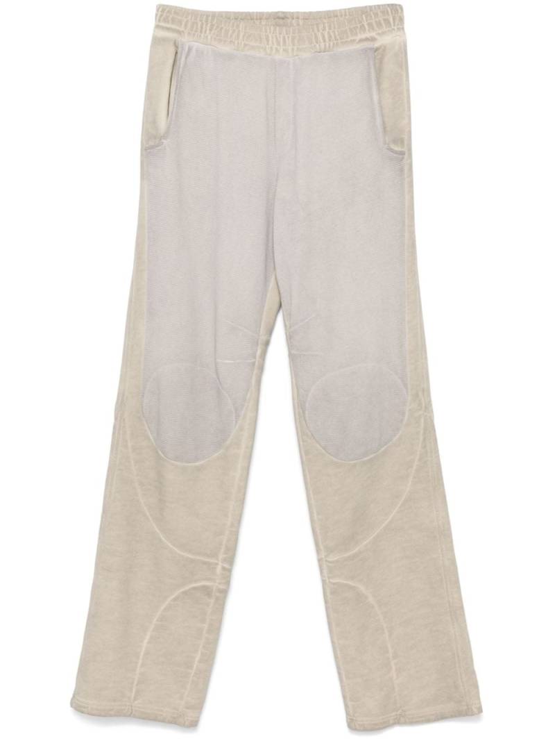 PDF distressed-effect track pants - Neutrals von PDF