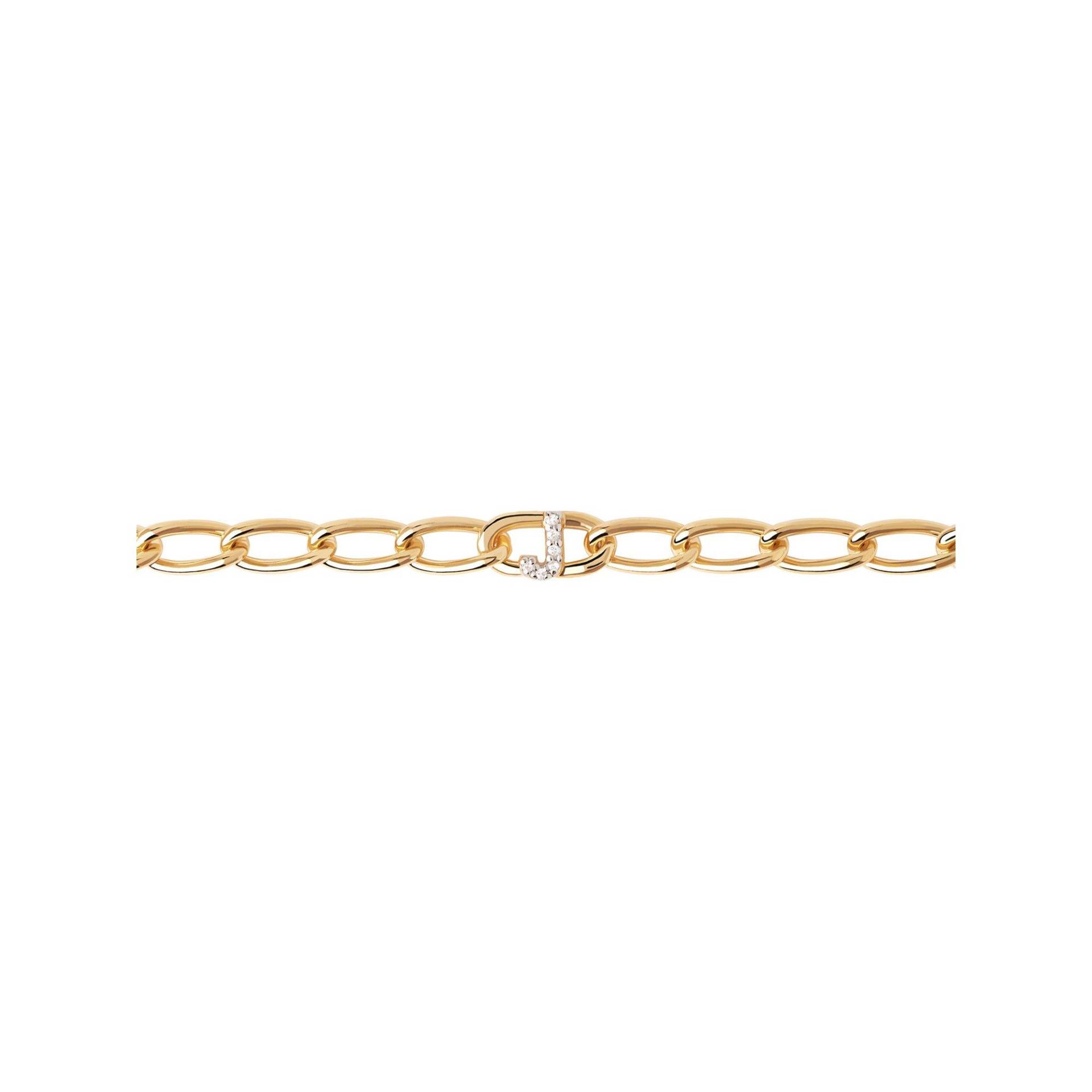 Armband Damen Gold J von PDPAOLA