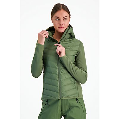 Frost Down Hybrid Hood Damen Midlayer von PEAK PERFORMANCE