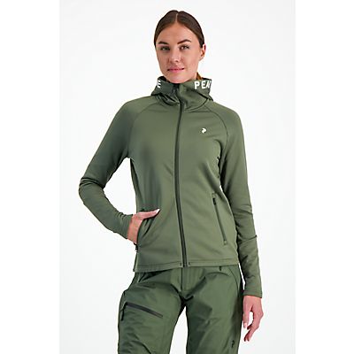 Rider Zip Hood Damen Midlayer von PEAK PERFORMANCE