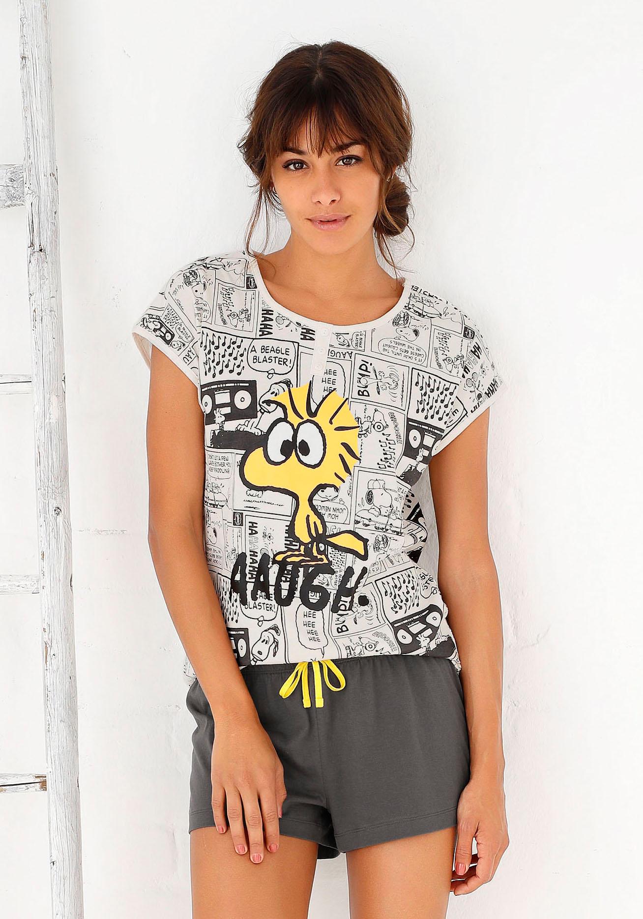 Peanuts Shorty, (2 tlg.), mit Woodstock-Comicprint Peanuts Shorty, (2 tlg.), mit Woodstock-Comicprint von PEANUTS