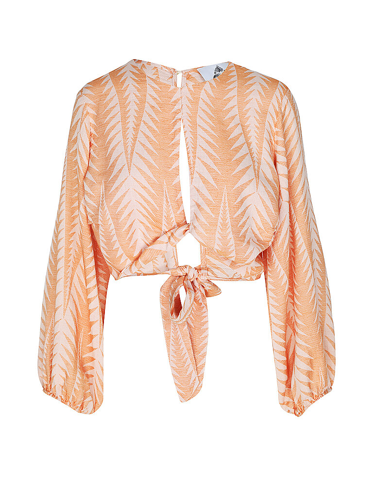 PEARL & CAVIAR Top ZAKAR orange | S/M von PEARL & CAVIAR