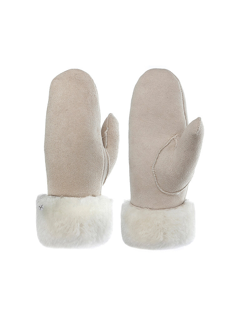 PEARLWOOD Lederhandschuhe - Fäustlinge FIONA beige | L PEARLWOOD Lederhandschuhe - Fäustlinge FIONA beige | L von PEARLWOOD
