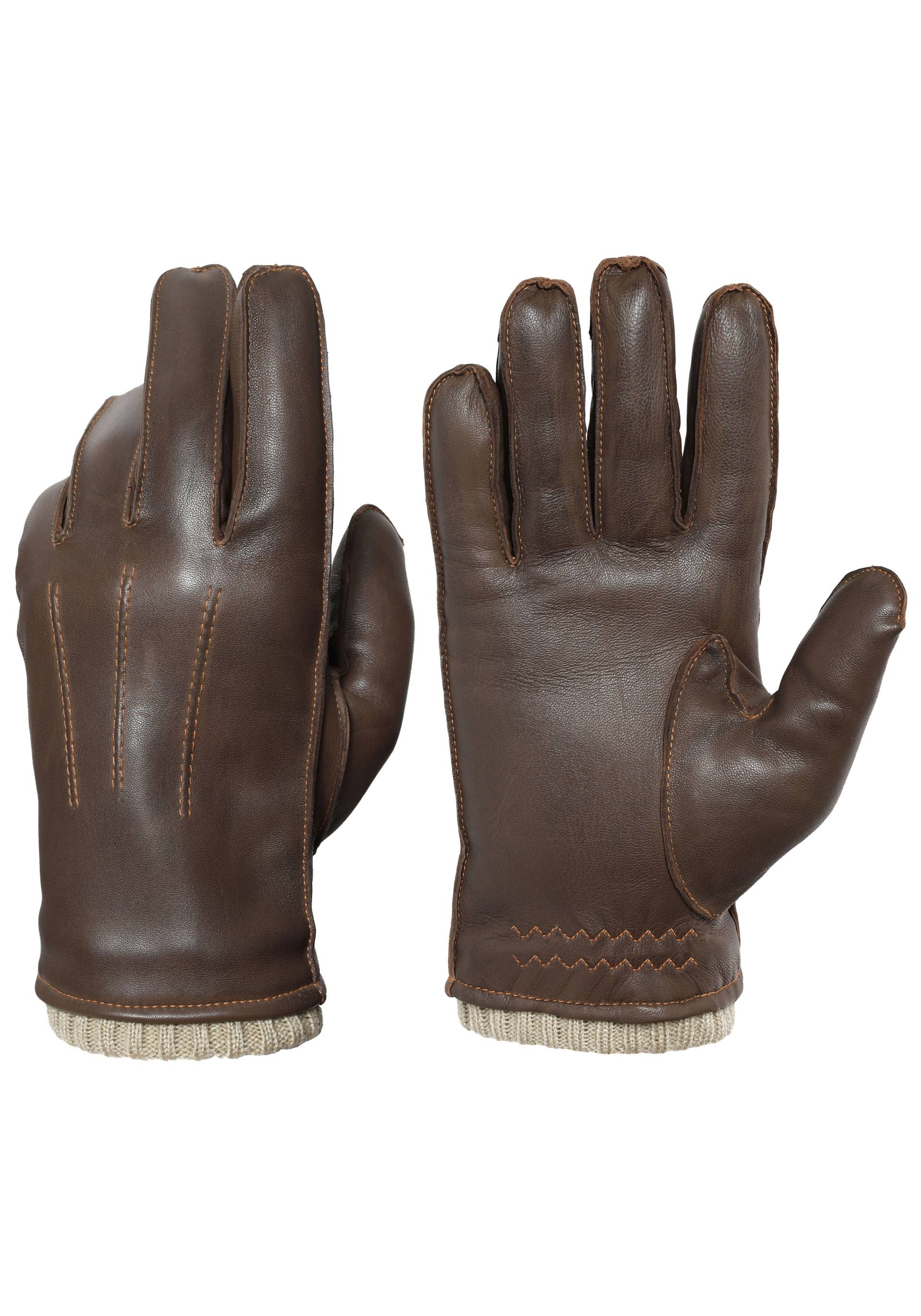 PEARLWOOD Lederhandschuhe »Wilson«, Vintage Optik durch Waxfinish PEARLWOOD Lederhandschuhe »Wilson«, Vintage Optik durch Waxfinish von PEARLWOOD