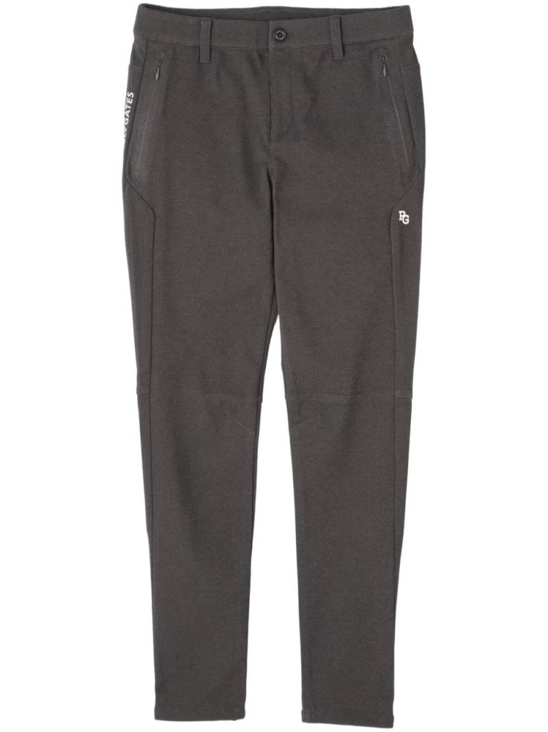 PEARLY GATES Easy tapered-leg trousers - Grey von PEARLY GATES