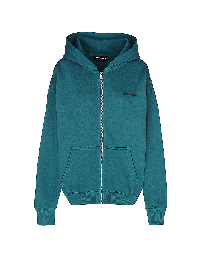 PEGADOR Sweatjacke CLARITA  petrol | XS von PEGADOR