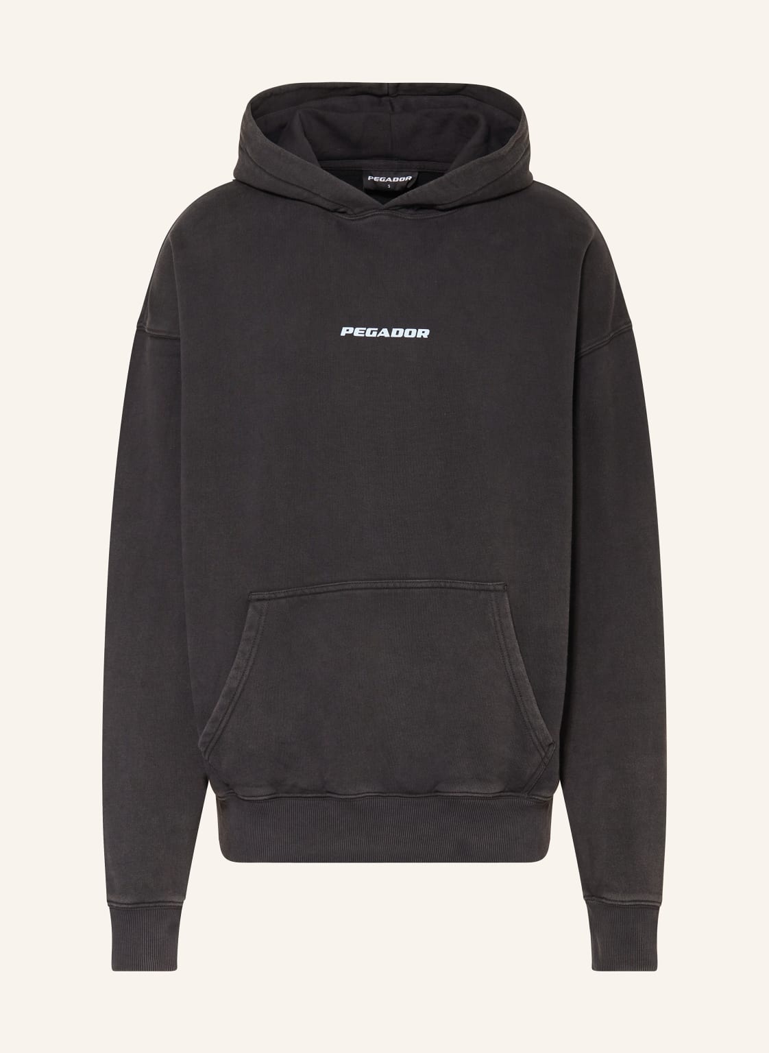 Pegador Hoodie schwarz von PEGADOR