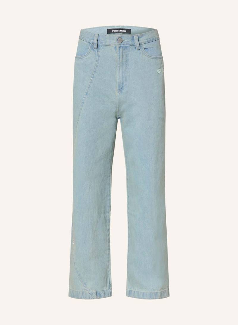 Pegador Jeans Waco Wide Baggy Fit blau von PEGADOR