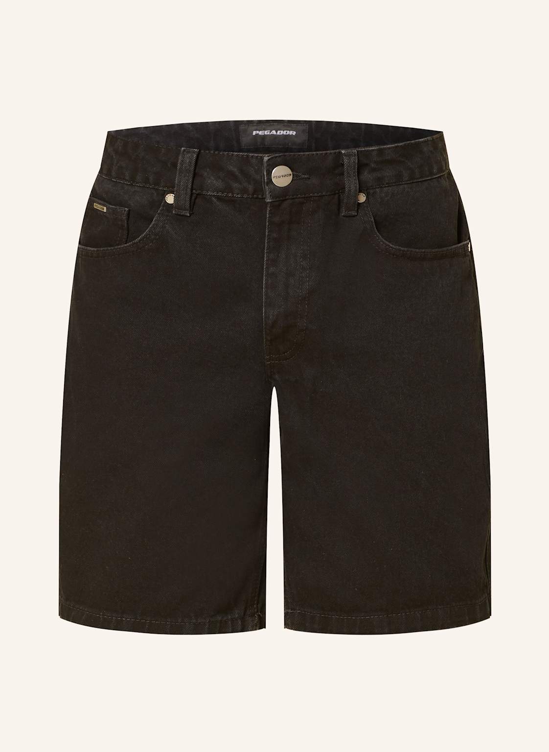 Pegador Jeansshorts Bostic schwarz Pegador Jeansshorts Bostic schwarz von PEGADOR