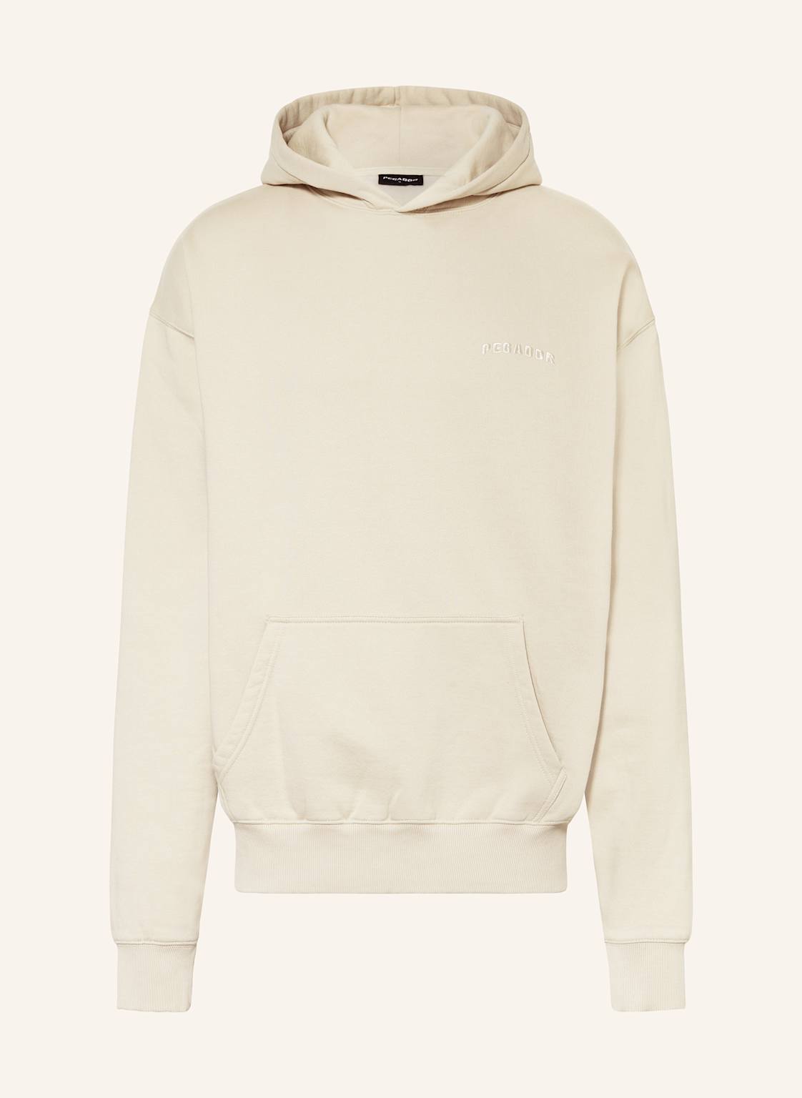 Pegador Oversized-Hoodie Buford beige von PEGADOR