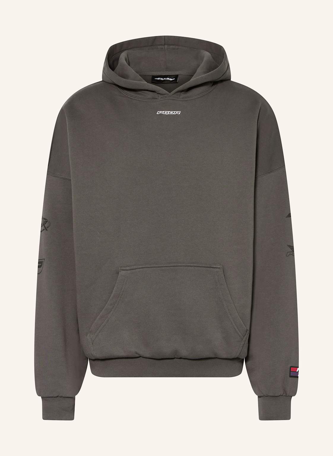 Pegador Oversized-Hoodie Eroke grau Pegador Oversized-Hoodie Eroke grau von PEGADOR