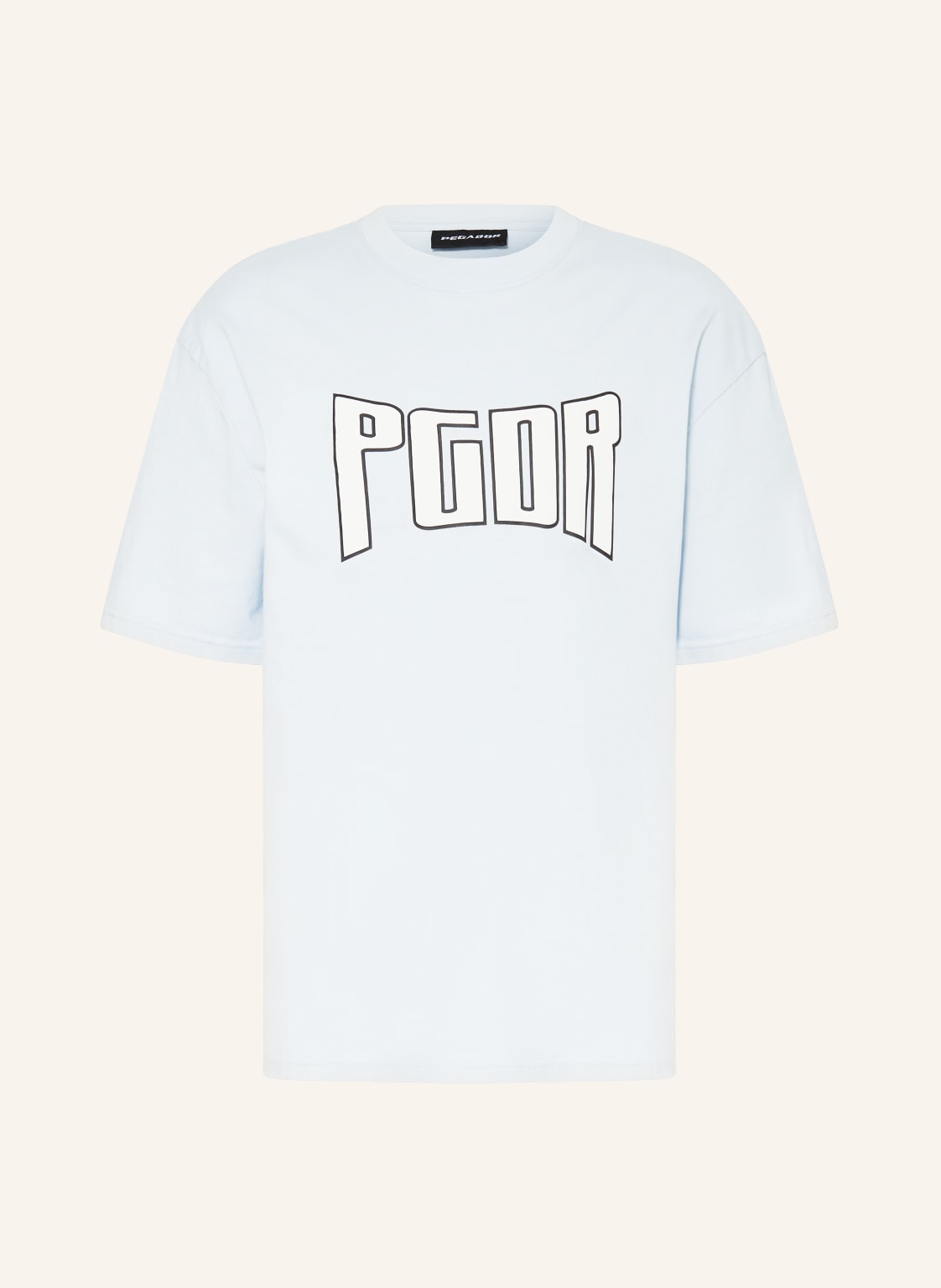 Pegador Oversized-Shirt Crystal blau Pegador Oversized-Shirt Crystal blau von PEGADOR