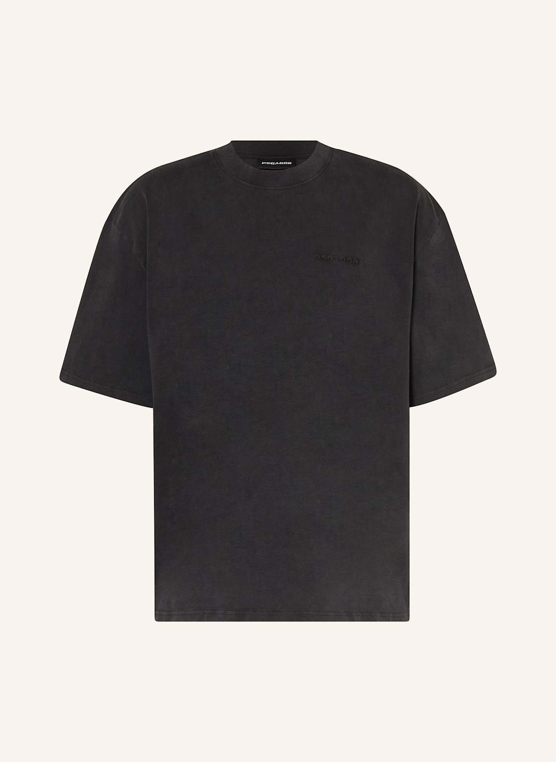 Pegador Oversized-Shirt schwarz von PEGADOR