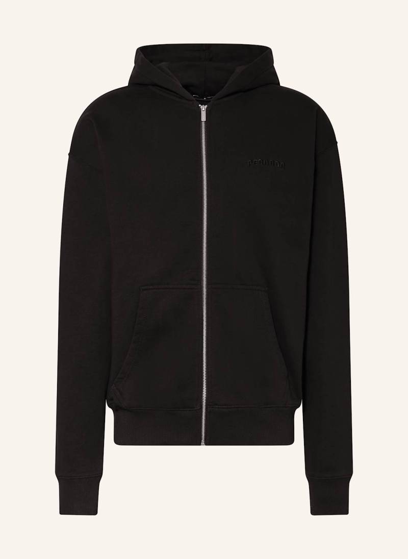 Pegador Oversized-Sweatjacke Buford schwarz von PEGADOR