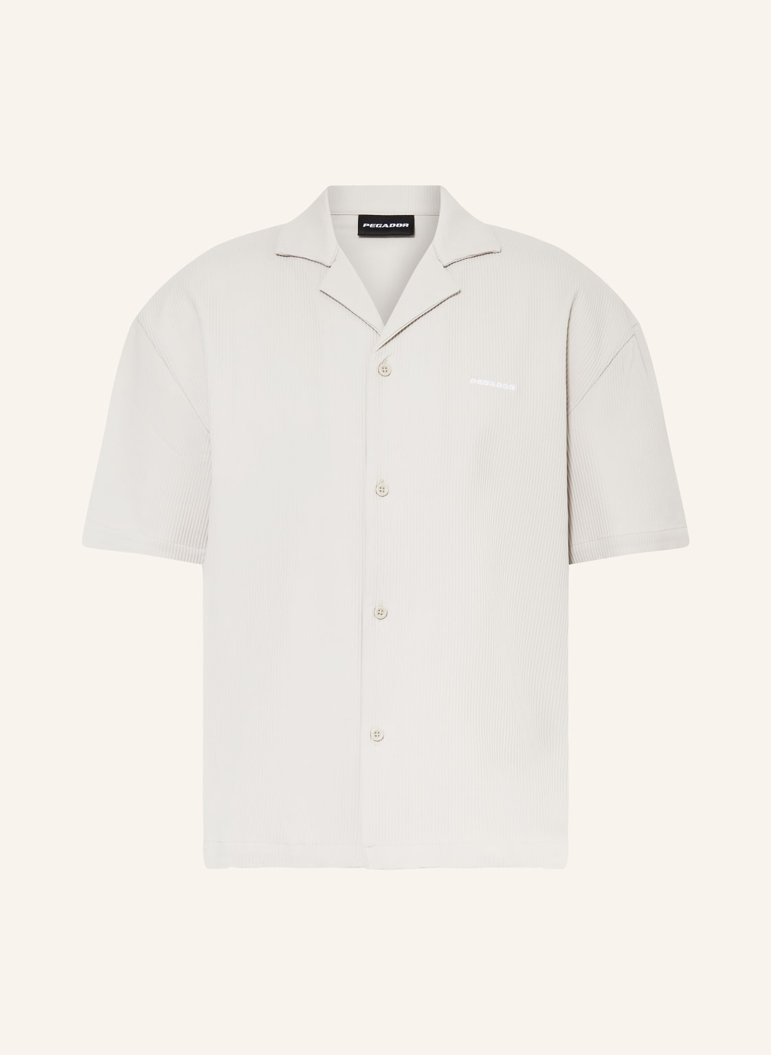 Pegador Resorthemd Troy Comfort Fit Mit Plissees grau Pegador Resorthemd Troy Comfort Fit Mit Plissees grau von PEGADOR