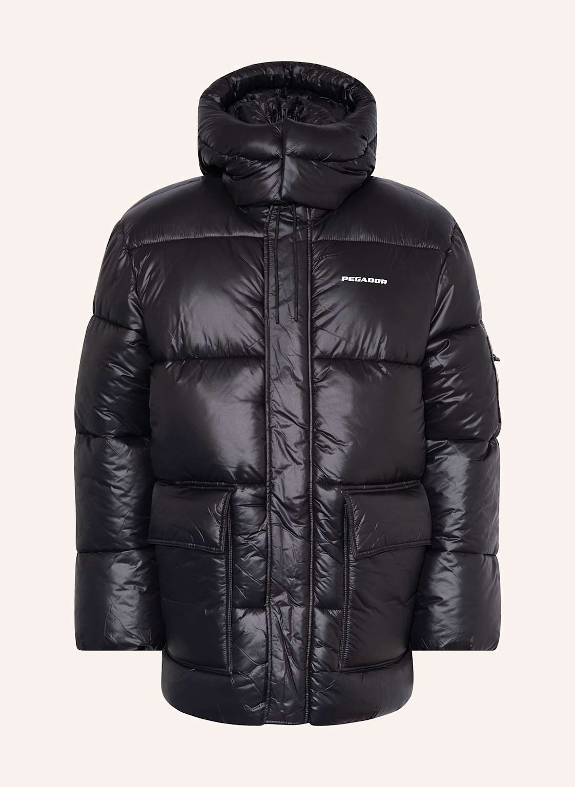 Pegador Steppjacke Conell schwarz von PEGADOR