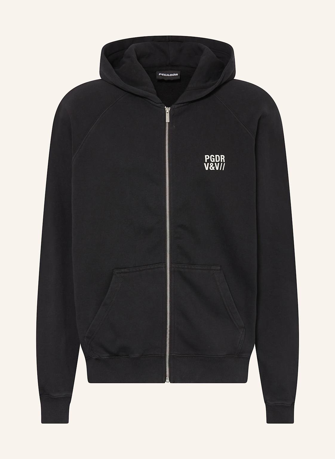 Pegador Sweatjacke Colt Boxy schwarz Pegador Sweatjacke Colt Boxy schwarz von PEGADOR