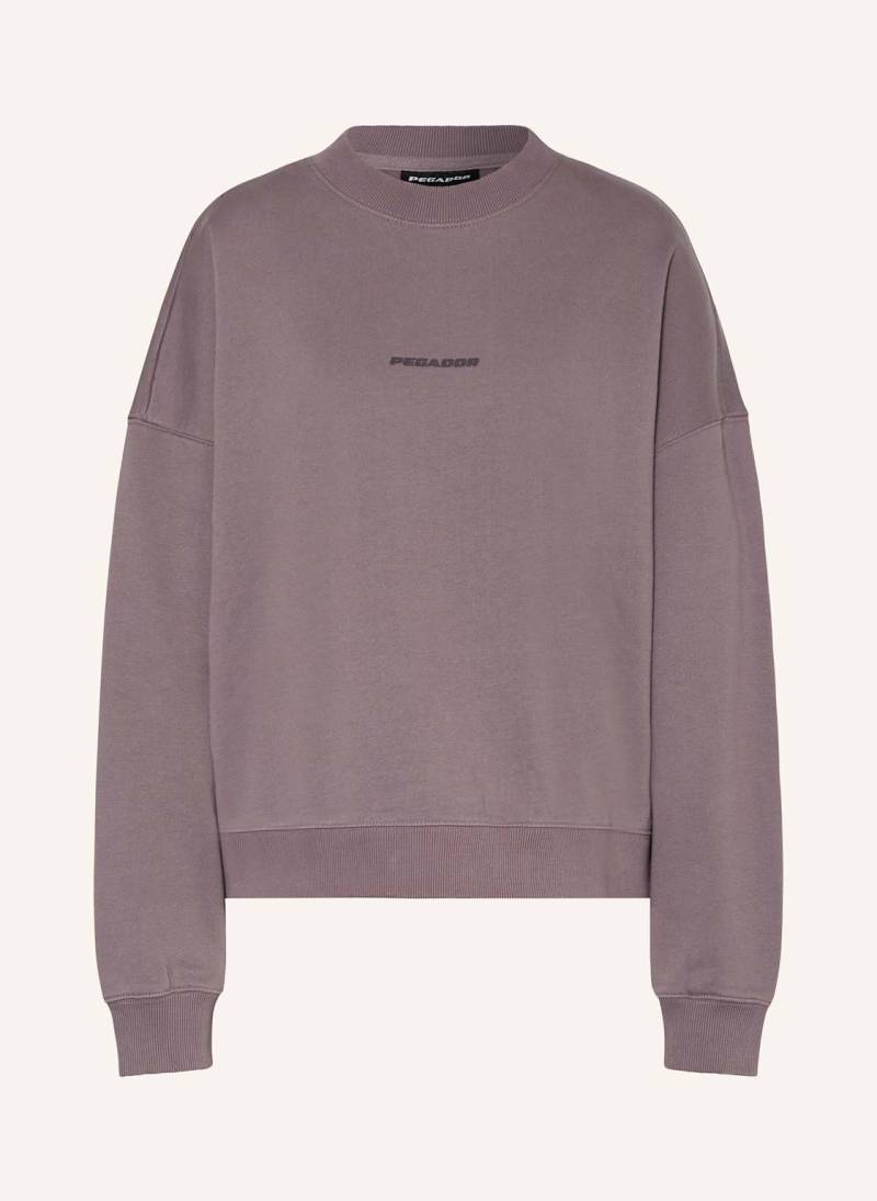Pegador Sweatshirt Sela lila von PEGADOR