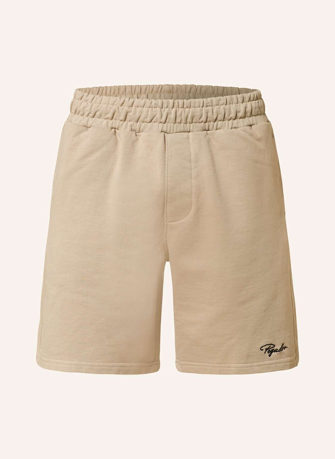 Pegador Sweatshorts Signar beige von PEGADOR