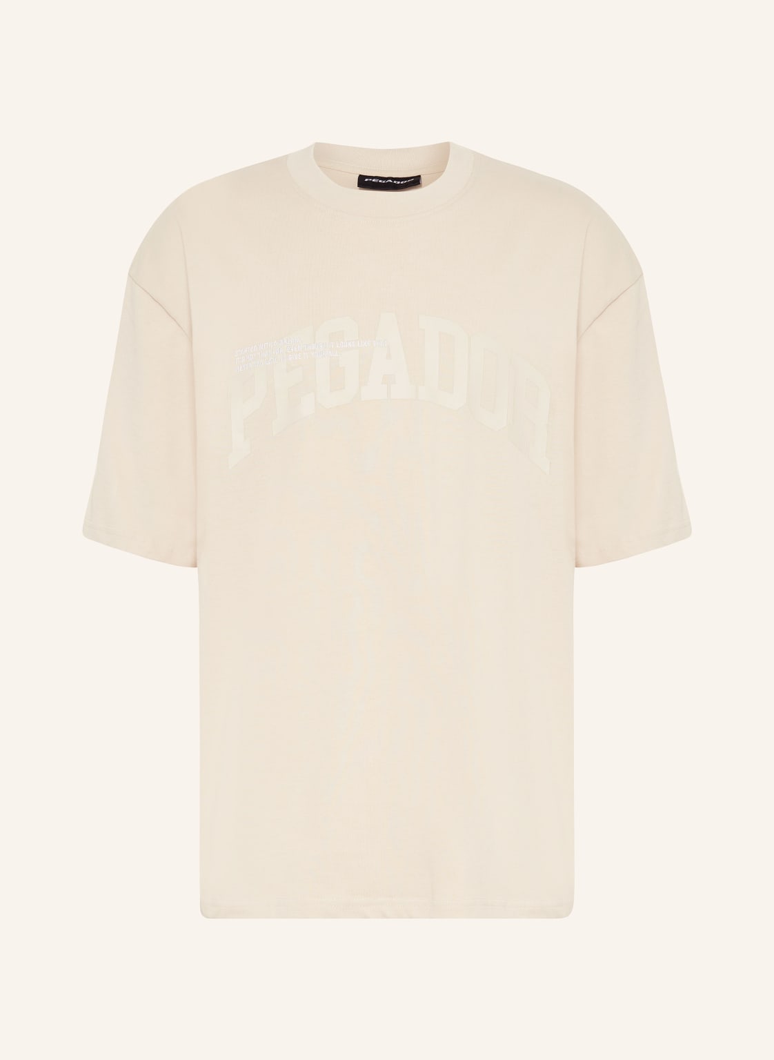 Pegador T-Shirt Gilford beige von PEGADOR