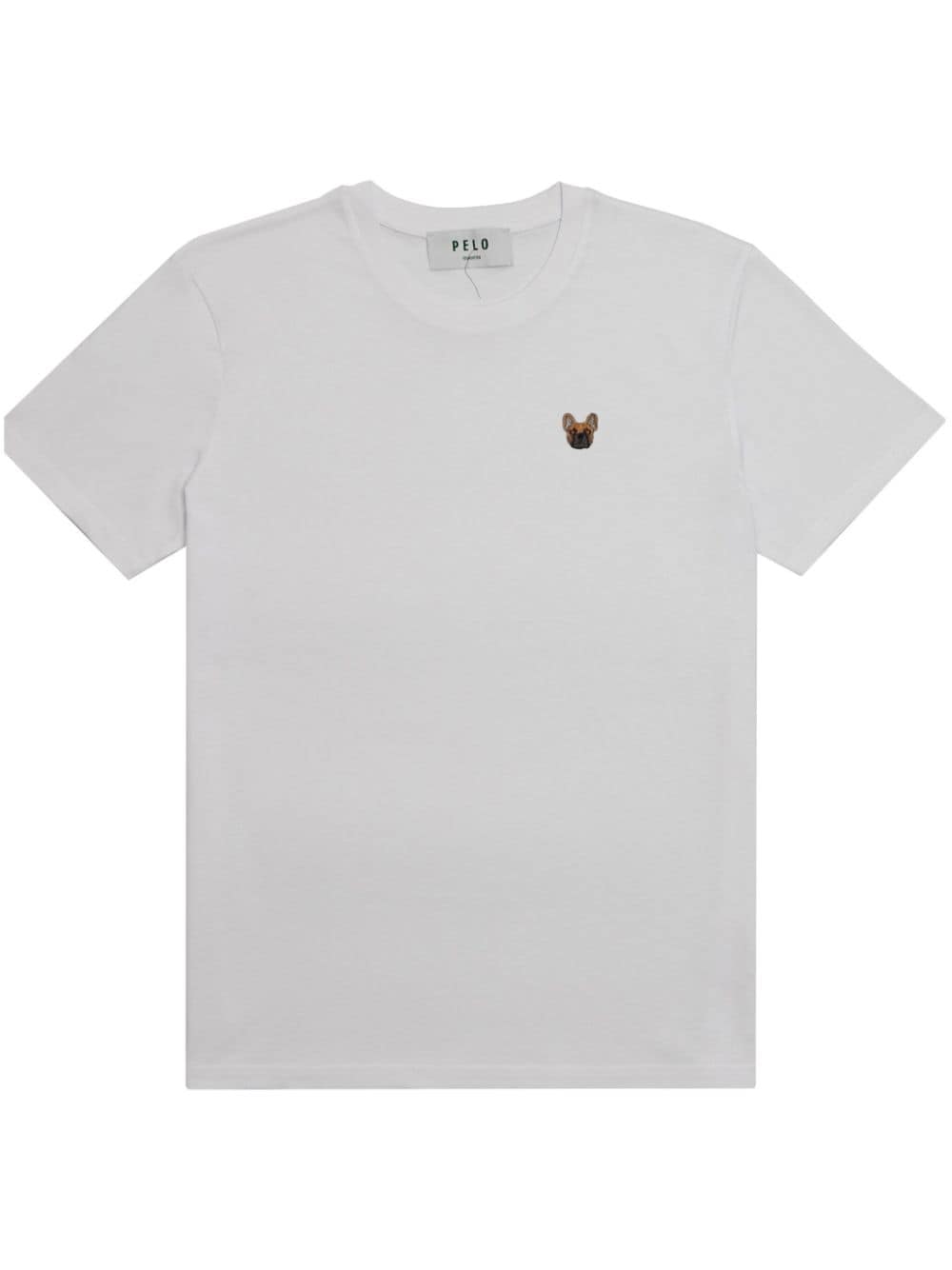 PELO FOUNDATION Bouledogue patch T-shirt - White von PELO FOUNDATION