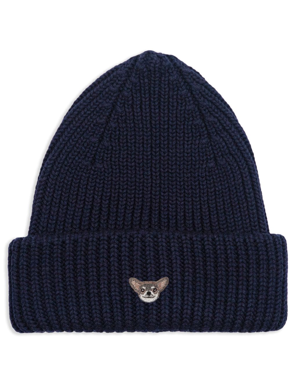 PELO FOUNDATION Chihuahua beanie hat - Blue von PELO FOUNDATION