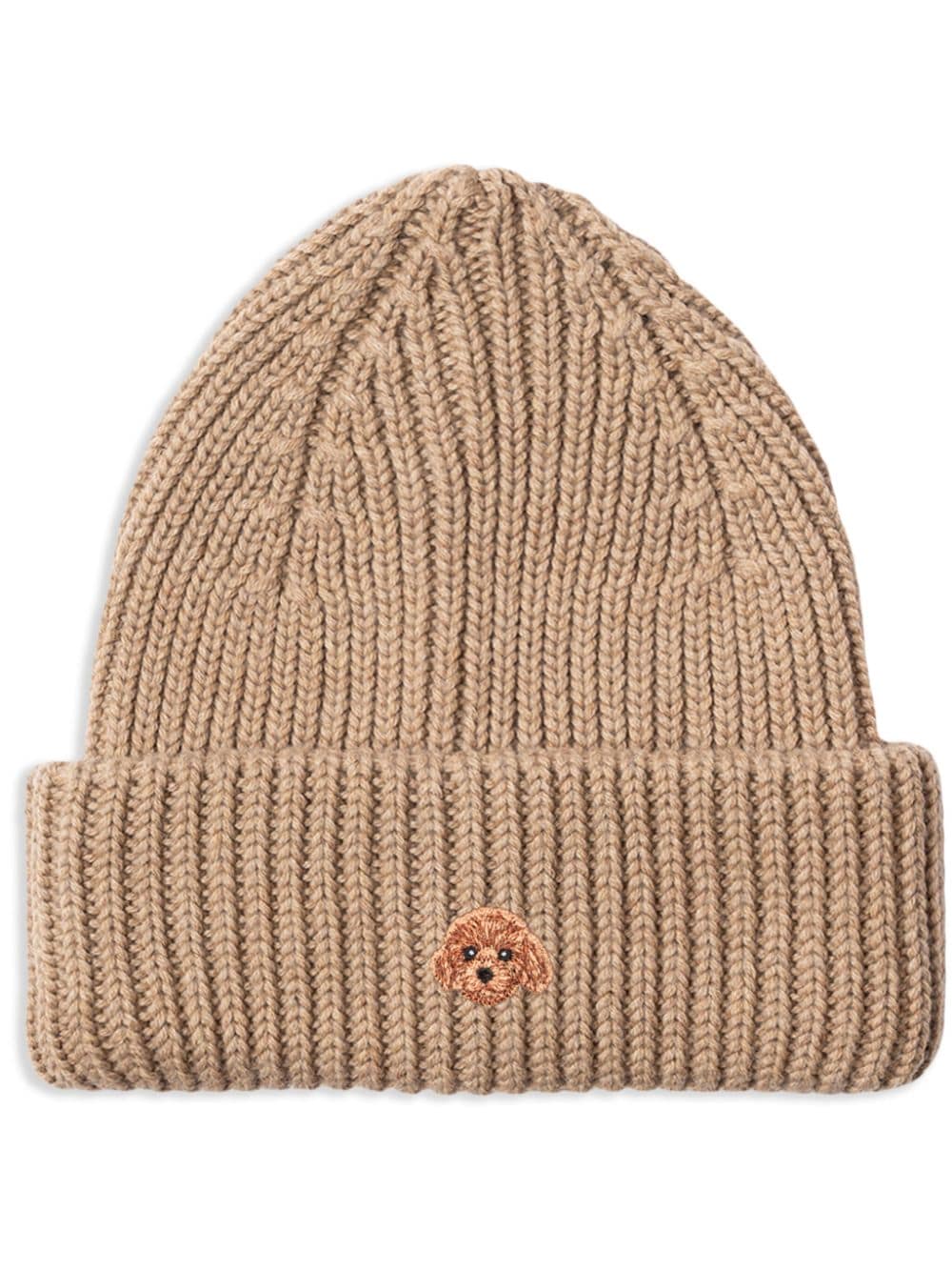 PELO FOUNDATION Poodle Dog beanie hat - Neutrals von PELO FOUNDATION