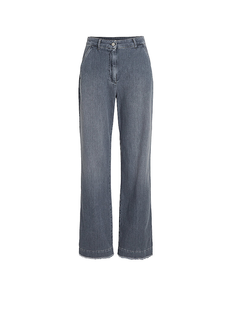 PENN&INK Jeans Wide Leg grau | 44 von PENN&INK