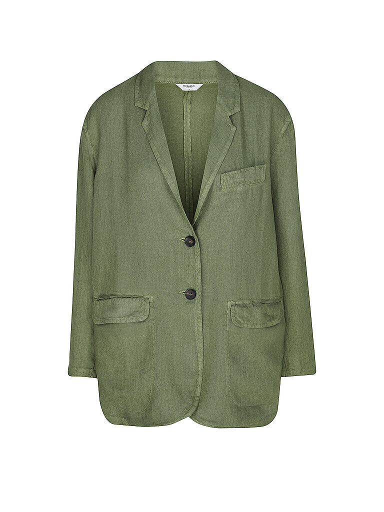 PENN&INK Leinenblazer  olive | 36 von PENN&INK