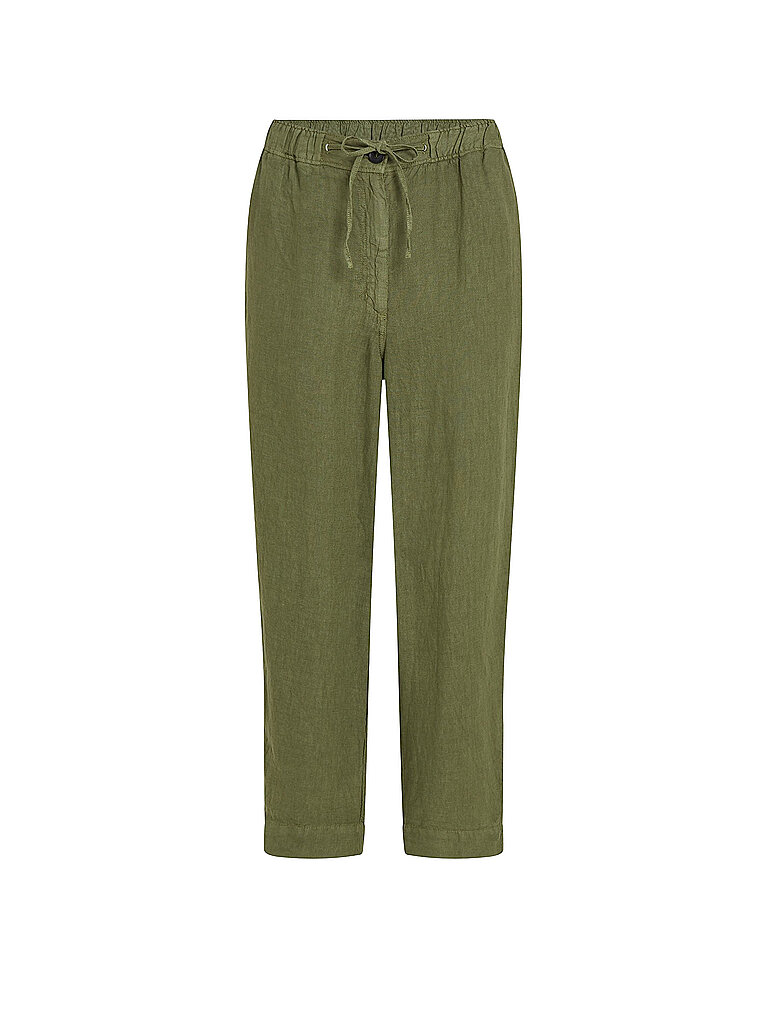 PENN&INK Leinenhose  olive | 34 von PENN&INK