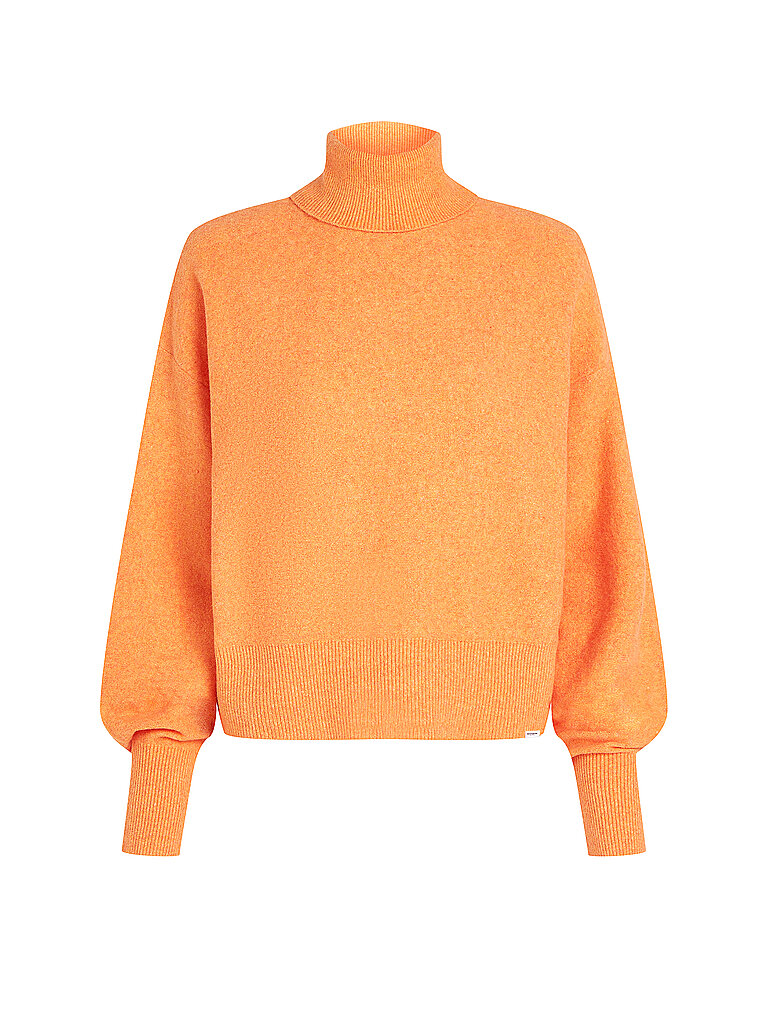 PENN&INK Rollkragenpullover orange | L von PENN&INK