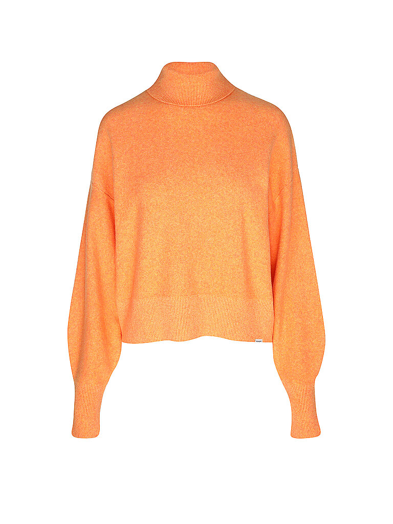 PENN&INK Rollkragenpullover orange | M von PENN&INK