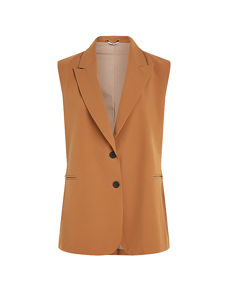 PENN&INK Weste - Gilet camel | 36 von PENN&INK