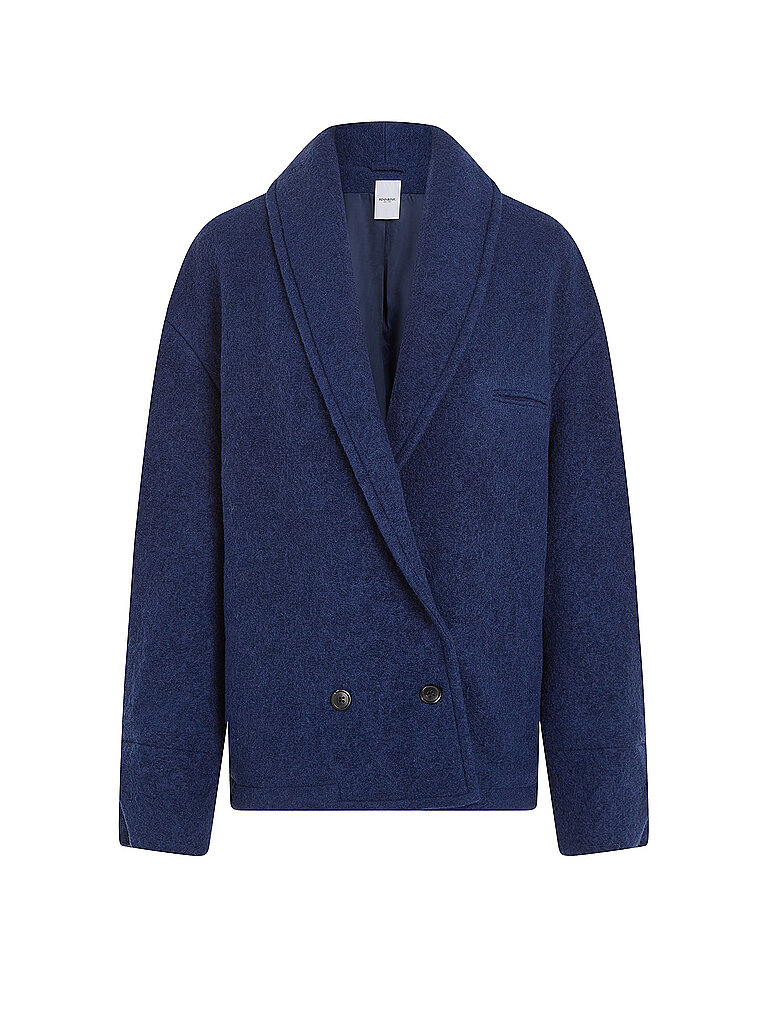 PENN&INK Wolljacke blau | 34 von PENN&INK